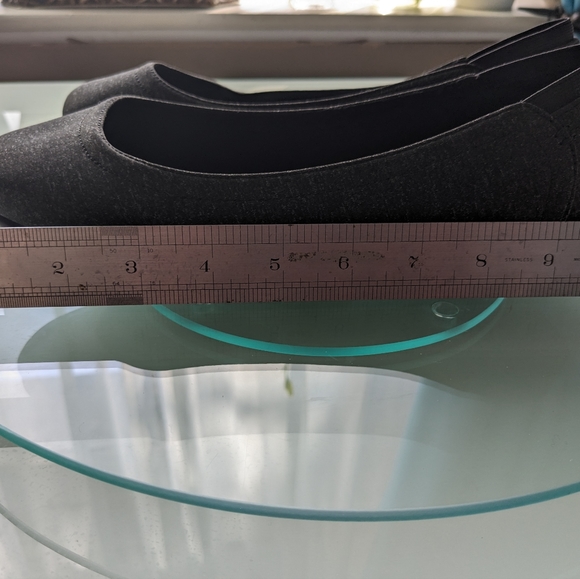 Ballet flats, NWT, charcoal black, 8ww, in every story. - Picture 6 of 15